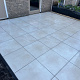 Actietegel Keramiek op Beton 60x60x4 cm Earth Design Light Sand (voorraad Almere)