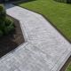 5869 stonique trommel waalformaat 5x20x7 cm grijs zwart 585068