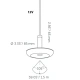 SWAY PENDANT 12V Pearl Grey
