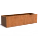 Plantenbak Carrez zonder bodem cortenstaal 300x100x80 cm