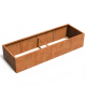 Plantenbak Carrez zonder bodem cortenstaal 300x100x60 cm