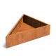 Plantenbak Triangle cortenstaal 180x180x40 cm