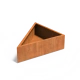 Plantenbak Triangle cortenstaal 140x140x40 cm