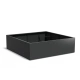 Plantenbak Carrez met bodem aluminium 200x200x60 cm