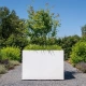 Plantenbak Carrez met bodem aluminium 200x100x80 cm