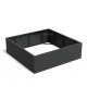 Plantenbak Carrez zonder bodem aluminium 200x200x60 cm