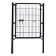Metalen Tuinpoort Enkel 200x100 cm Antraciet
