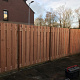 JWOODS Tuinscherm Red Wood 19-planks afbouw rechts 180/90x180 cm Geschaafd