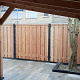 63887 jwoods tuinscherm red wood 19 planks afbouw rechts 180 90x180 cm geschaafd 91603