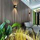 Outdoorpro+ Wandlamp Soito Afgerond Zwart Up/Down (nog 5 stuks voorradig edam)
