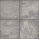 ViaGardenia 80x80x4 cm Silvery