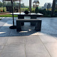 6440 geoceramica 60x60x4 cm concreet black 92727