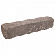 Linia Palissade Getrommeld 60x12x12 cm Taupe