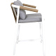 Barstoel Rimini wit