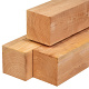 JWOODS Douglas Geschaafde Paal 19x19x300 cm, naturel