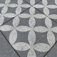 68121 restpartij schagen 4 stuks geoproarte design 60x60x4 cm belgian blue dark grey flower 72004