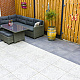 GeoCeramica 60x60x4 cm Mosaik Grey