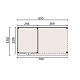 JWOODS Buitenverblijf 700x300 cm incl. berging 300(b), Geschaafd met verticaal Triple rabat Zwart