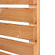 Rhombus scherm Kaprun geschaafd onbehandeld Douglashout 21-planks 180x180 cm