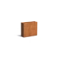 Plantenbak Carrez met bodem cortenstaal 90x30x80 cm