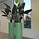 Plantenbak Circum met bodem aluminium Ø120x80 cm