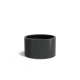Plantenbak Circum met bodem aluminium Ø100x60 cm