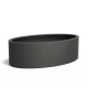 Plantenbak Ellipse met bodem polyester 200x120x60 cm