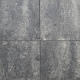 Budget Terrastegel 60x60x4 cm Grijs/Zwart