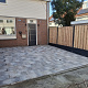 JWOODS Tuinscherm Red Wood 19-planks 180x150 cm Geschaafd