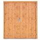 Douglas Dubbele dichte deur incl. beslag 168x201 cm, onbehandeld