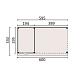 JWOODS Buitenverblijf 600x300cm incl. berging 200(b), Geschaafd met horizontaal triple rabat