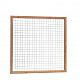 Douglas Betonijzertrellis met maas 7,5 x 7,5 cm, in raamwerk 4,5 x 7 cm, 180 x 180 cm, onbehandeld