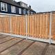 24520 jwoods tuinscherm red wood 19 planks 180x180 cm geschaafd 368215