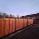 24520 jwoods tuinscherm red wood 19 planks 180x180 cm geschaafd 527576
