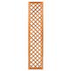 Trellis diagonaal met lijst 40x180 cm onbehandeld geschaafd hardhout