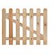 Tuinhekdeur recht geïmpregneerd geschaafd grenen 100x100 cm