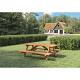 Picknicktafel Business geolied hardhout 200x160x75 cm