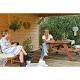 Picknicktafel Business geolied hardhout 200x160x75 cm