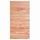Rhombus scherm Klagenfurt geschaafd onbehandeld Douglashout 30-planks 90x180 cm