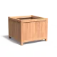Plantenbak Valencia hardhout 120x120x95 cm