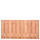 Tuinscherm Zwarte Woud geschaafd onbehandeld Douglashout 21-planks 180x90 cm
