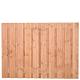 Tuinscherm Zwarte Woud geschaafd onbehandeld Douglashout 21-planks 180x130 cm