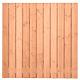 Tuinscherm Harz geschaafd onbehandeld Douglashout 23-planks 180x180 cm