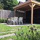JWOODS Buitenverblijf 400x300 cm, Geschaafd
