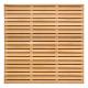 Tuinscherm Prinsenbeek geschaafd onbehandeld bangkiraihout 40-planks 180x180 cm