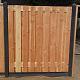 JWOODS Tuinscherm Red Wood 19-planks afbouw rechts 180/90x180 cm Geschaafd