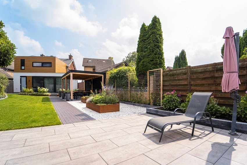 tuin bestraten