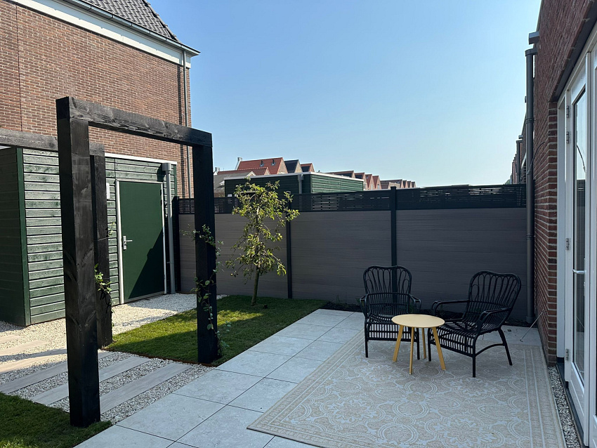 neofence trellis oak