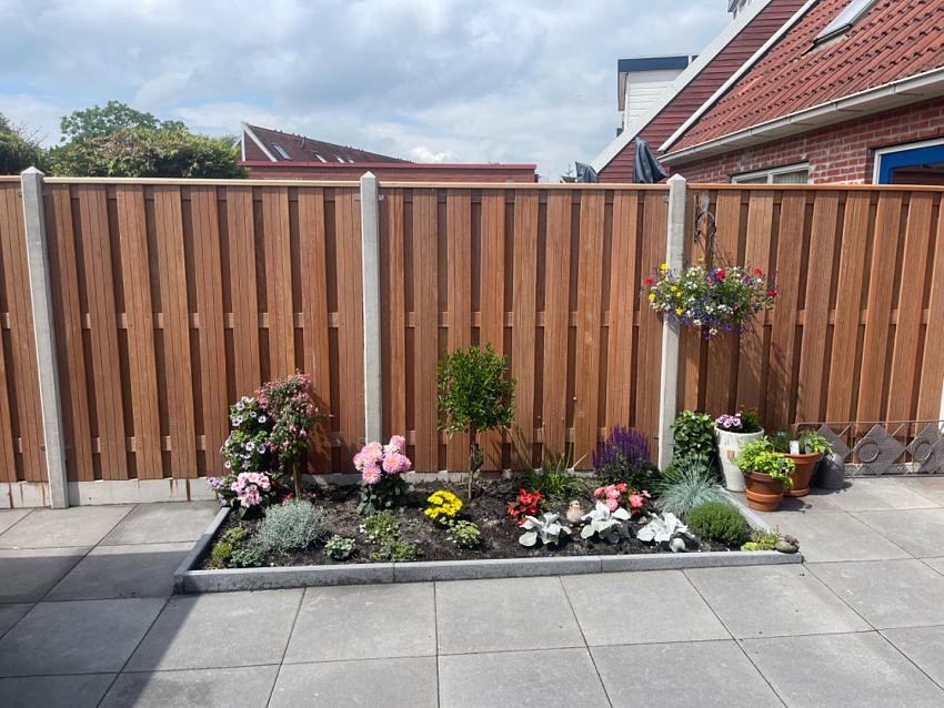 hardhouten privacy scherm