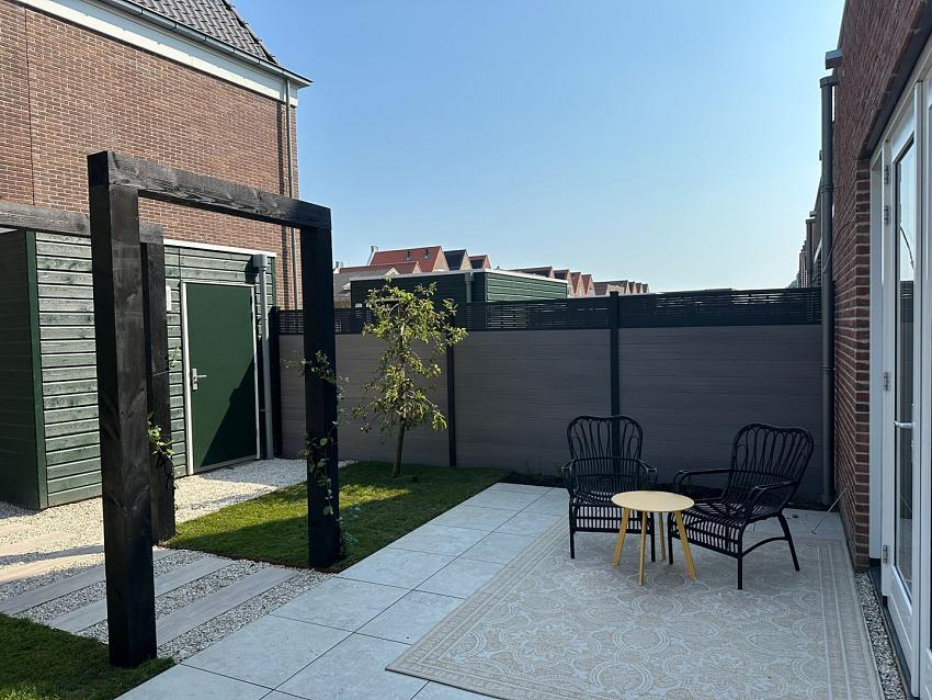 neofence trellis oak